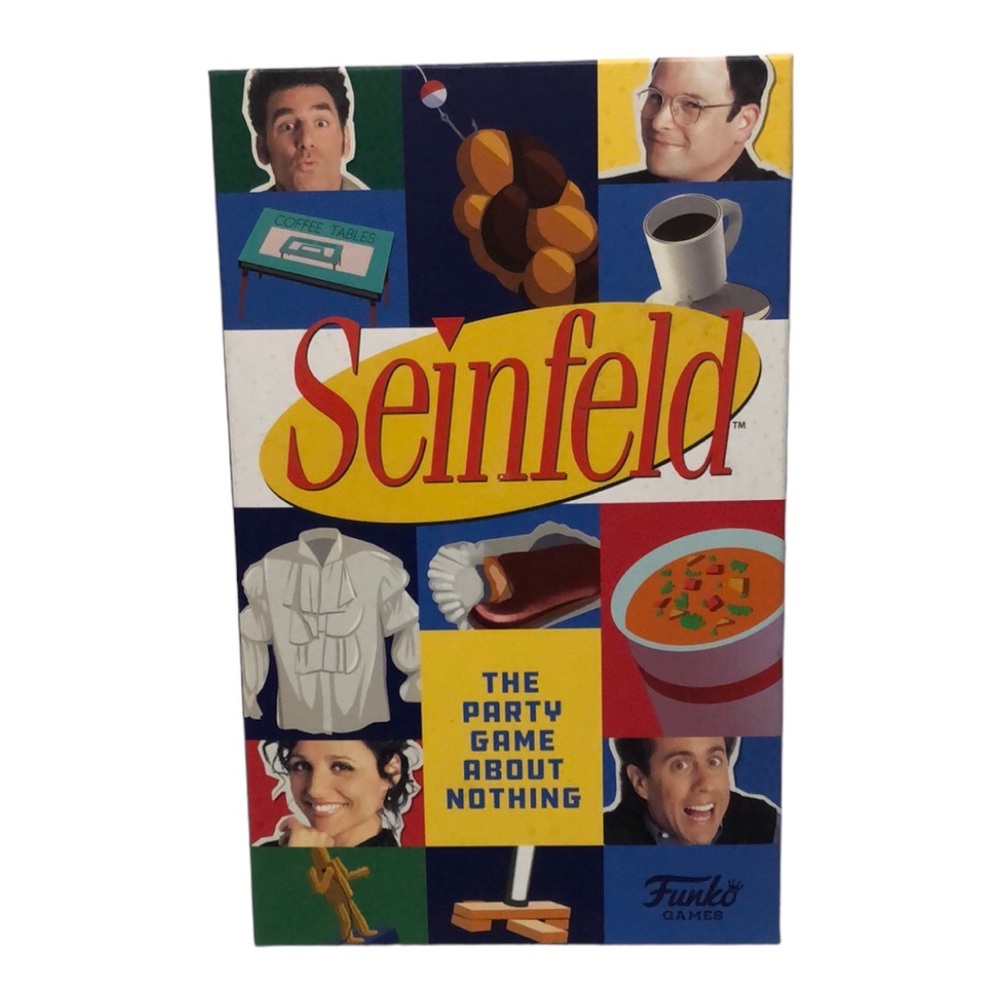 Funko Seinfeld Party Game About Nothing Board Game 2-8  Player Age 14+ NIB Jerry